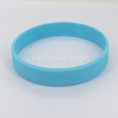 Bracciale in silicone cù logo stampatu persunalizatu per a prumuzione